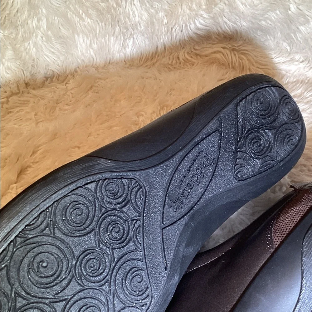 Padders sonnet  dual fit system Brown Leather comfort Shoes size 9 super wide